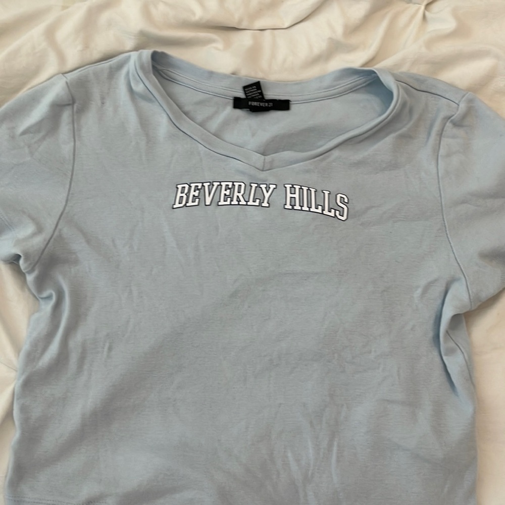 Beverly Hills crop top